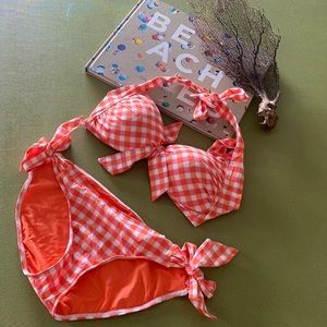 Gingham Patterned Bikini